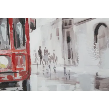 OBRAZ NA PŁÓTNIE TRAM-B- 80X3X80 cm